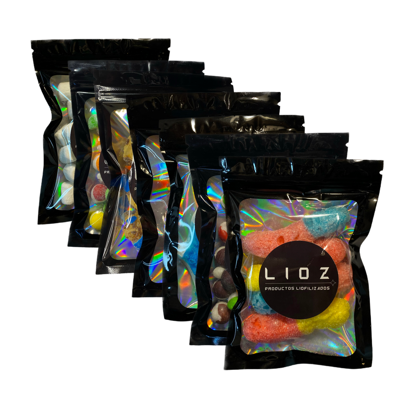 Dulces liofilizados